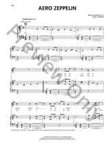 Aero Zeppelin piano sheet music cover